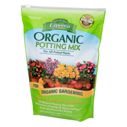 Espoma Organic Potting Mix | Boulevard Flower Gardens